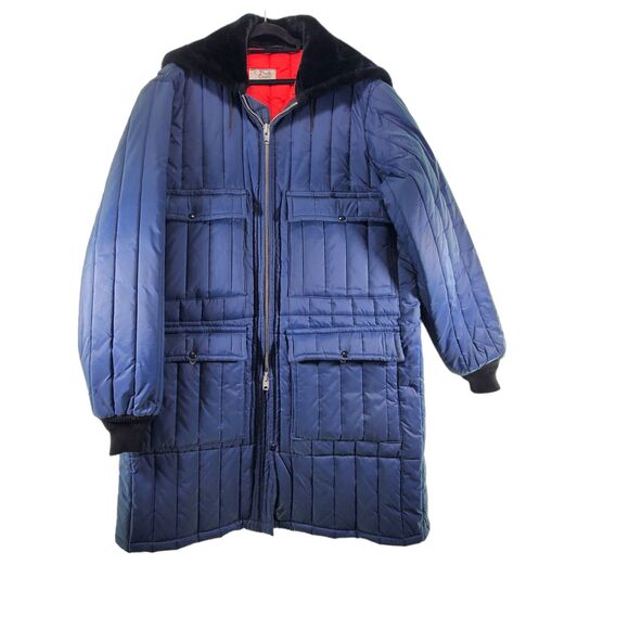 Vintage Other - XL Vintage Photo Coat HUGE Interior Pockets Camera Gear Jacket Quilted Long